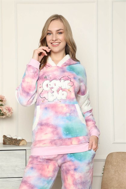 Cosmic Love Polar Kışlık Pijama Takımı