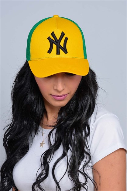 New York Şapka Sarı